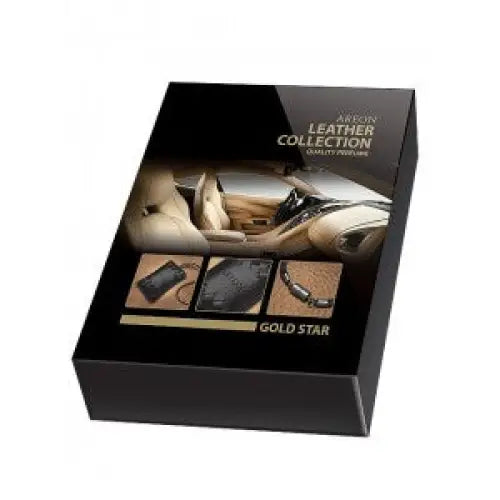AREON АРОМАТИЗАТОР LEATHER COLLECTION ALC01_G01 - АВТОКОЗМЕТИКА<<<MaxCar&&&АВТОАКСЕСОАРИ<<<MaxCar