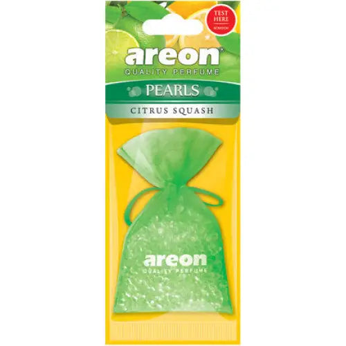 AREON PEARLS CITRUS SQUASH FLAVOR - Ароматизатори<<<Автокозметика и поддръжка<<<Авто и