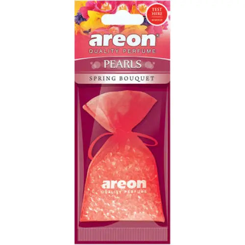 AREON PEARLS SPRING BOUQUET FRAGRANCE 1 PCS - Ароматизатори<<<Автокозметика и поддръжка<<<Авто и