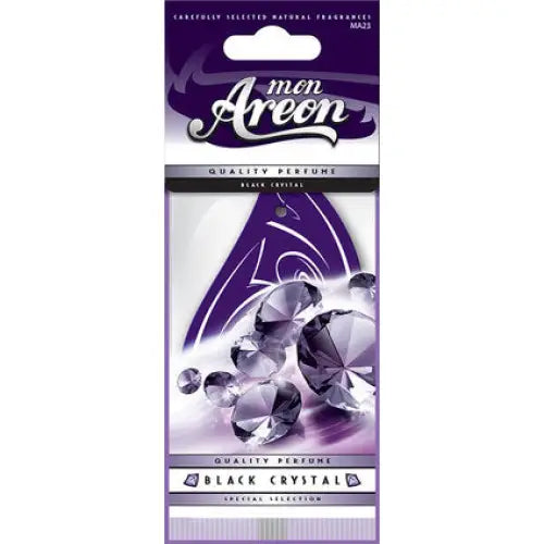 AREON TUE BLACK CRYSTAL FRAGRANCE 1 PCS - Ароматизатори<<<Автокозметика и поддръжка<<<Авто и