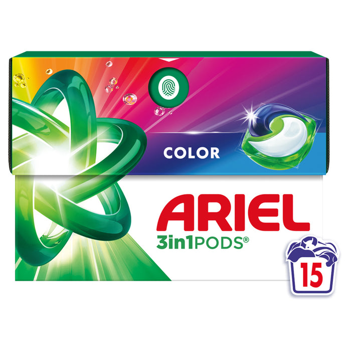 SF LAUNDRY CAPSULES 15 PCS COLOR ARIEL