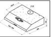 Arielli ACH-6022SS hood - Абсорбатори<<<Домакински електроуреди<<<TechMart