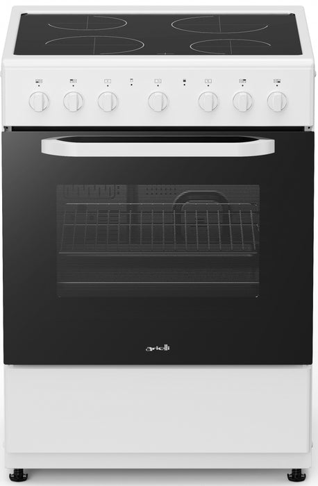 Cooker with ceramic hob ARIELLI C-6590CER-W