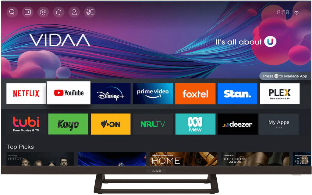 TV ARIELLI LED32N216VDA SMART