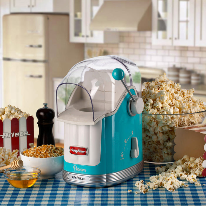 Popcorn machine ARIETE PARTY TIME 2.0 2958 AZZURO BLUE, 1100 W