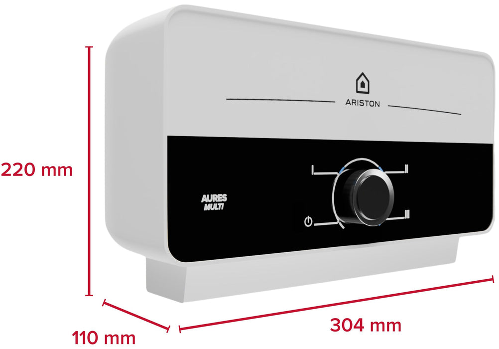 Flow water heater ARISTON AURES M 9.5 EU