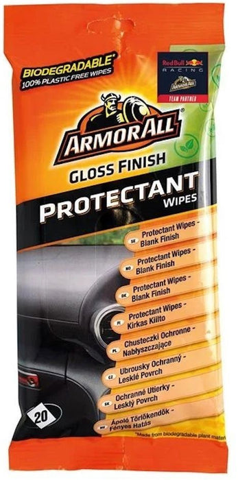ARMORALL DASHBOARD WIPES Почистващи кърпички за пластмаса