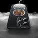 Armored case for iPhone 14 Pro Max compatible with MagSafe Baseus Synthetic Fiber tempered glass - black - Cell phone