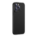 Armored case for iPhone 14 Pro Max compatible with MagSafe Baseus Synthetic Fiber tempered glass - black - Cell phone
