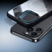 Armored case for iPhone 15 Pro Max with MagSafe Dux Ducis Aimo Mag - black - Cell phone cases and covers<<<HurtelXML