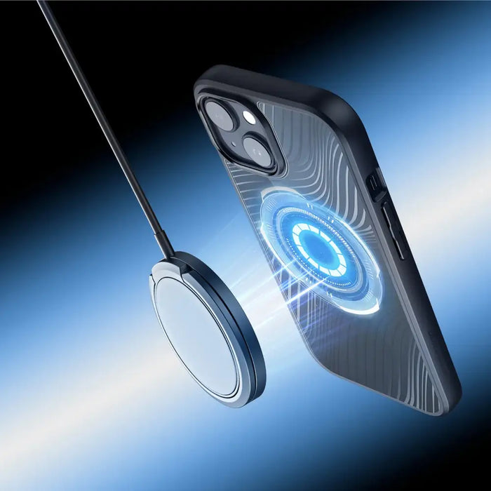 Armored case for iPhone 15 with MagSafe Dux Ducis Aimo Mag - black - Cell phone cases and covers<<<HurtelXML