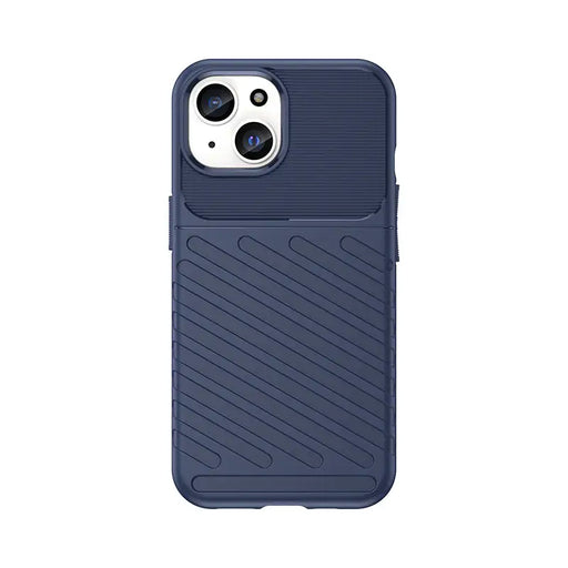 Armored iPhone 15 Thunder Case - blue - Cell phone cases and covers<<<HurtelXML