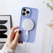 Armored magnetic iPhone 14 Plus MagSafe Color Matte Case - purple - Cell phone cases and covers<<<HurtelXML