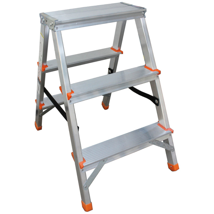 ALUMINUM LADDER TWO-SIDED 2X3 ARON BSS-3