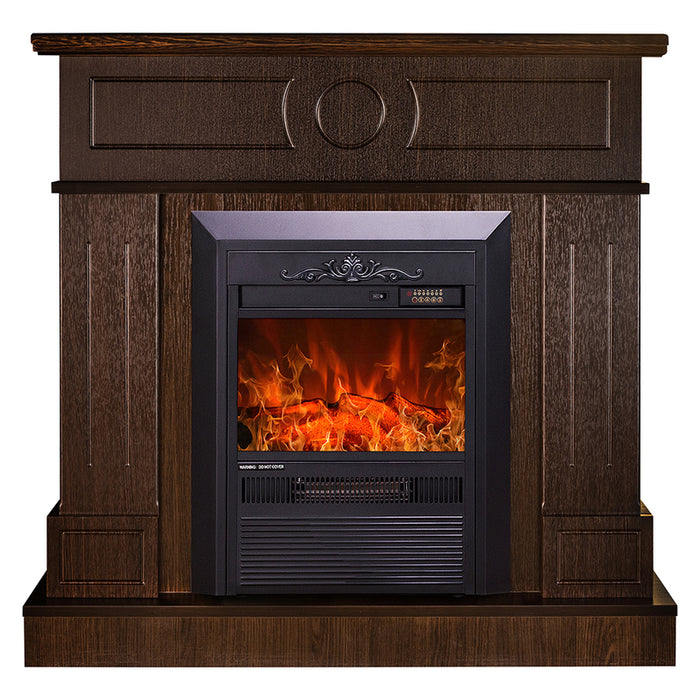 FIREPLACE AND COVERING ART FLAME AMBASADOR WENGE&CRISTINA