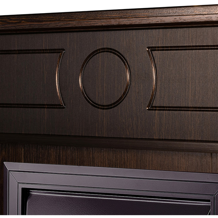 FIREPLACE AND COVERING ART FLAME AMBASADOR WENGE&CRISTINA