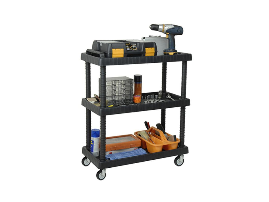 PVC RACK WITH WHEELS 75X37.5X92CM 3X40KG