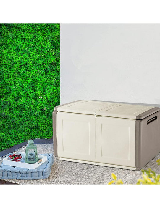 PVC CRATE BEIGE 96X53X57CM 230 LITERS