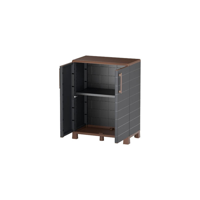 PVC CABINET PORTOFINO 68X37X90CM DARK GREY