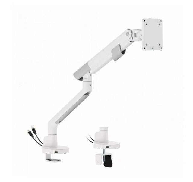 Desk mount for monitor ART RAMM L-29GD LED/LCD 17-35" 2-11kg 2xUSB 3.0 Premium White