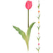 ARTIFICIAL FLOWER MINI TULIP 40CM 318800030 - Изкуствени растения<<<Стайни растения<<<Градина<<<Praktiker