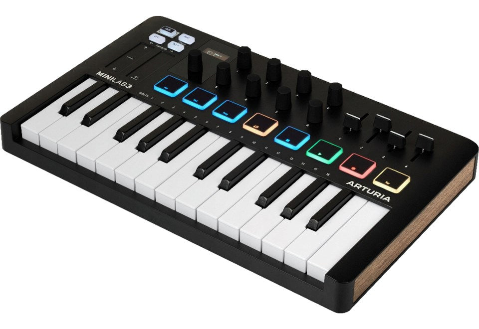 Arturia MiniLab 3 - MIDI control keyboard, black