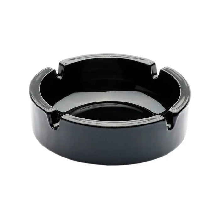 ASHTRAY SELENA BLACK GLASS F10.5CM BRIO - Други кухненски пособия<<<Домашни потреби<<<Кухня<<<Praktiker