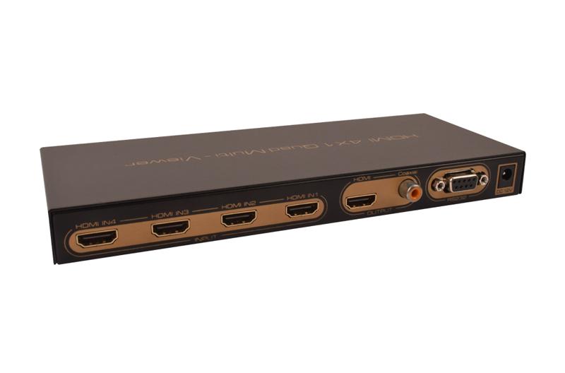 Auto switcher ASK 4/1 Quad Multi-Viewer, 4 inputs 1 output