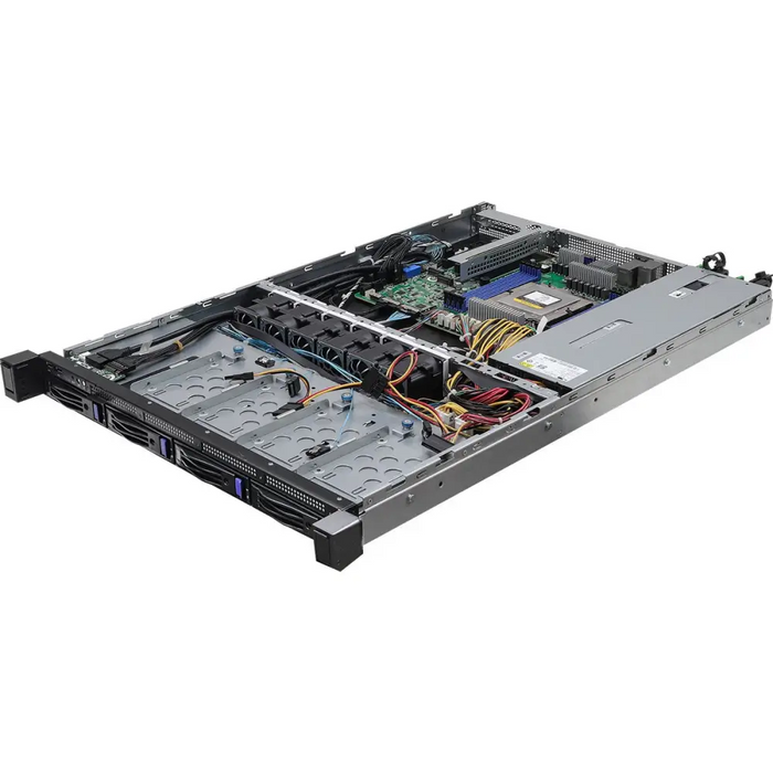 Asrock 1U4L-GENOA/2T server barebone AMD SoC LGA 6096 Rack (1U) Grey - Server platforms RACKPLS-RAC<<<Server