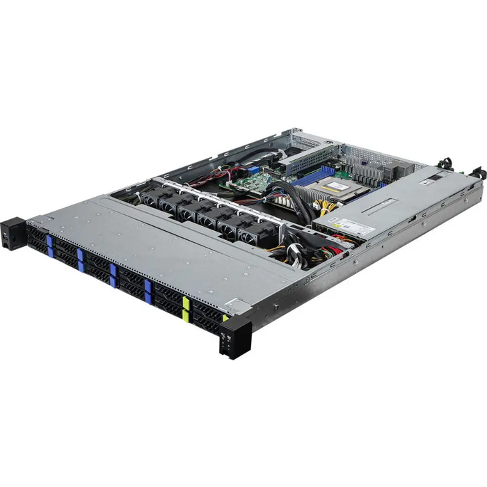Asrock 1U8S4E-GENOA/2T server barebone SoC Gniazdo SP5 (LGA 6096) Rack (1U) - Server platforms RACKPLS-RAC<<<Server