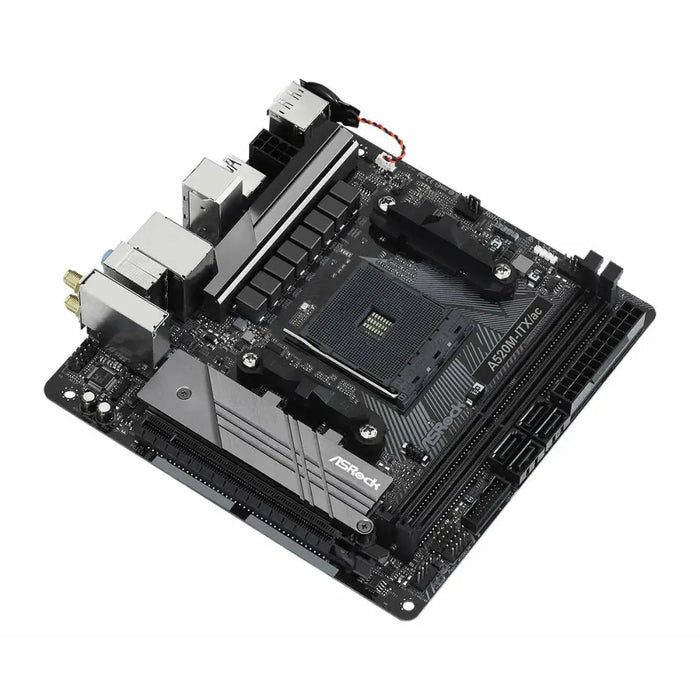 ASROCK A520M-ITX/AC AM4 2xDDR4 1 x PCIe 3.0 x16 DisplayPort HDMI mITX MB - Дънни платки AMD<<<Дънни