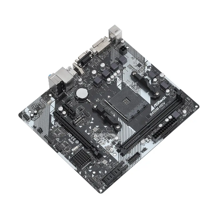 ASROCK B450M-HDV R4.0 motherboard - Дънни платки AMD<<<Дънни платки<<<Компоненти<<<ALSO&&&Дънни платки<<<Компютърни