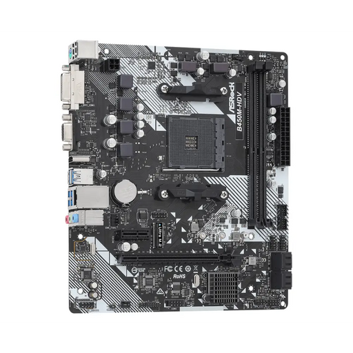 ASROCK B450M-HDV R4.0 motherboard - Дънни платки AMD<<<Дънни платки<<<Компоненти<<<ALSO&&&Дънни платки<<<Компютърни
