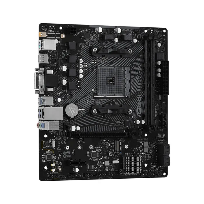 Asrock B550M-HDV - Дънни платки<<<ASROCK компоненти за компютри<<<ASROCK<<<PolyComp&&&Дънни платки AMD<<<Дънни