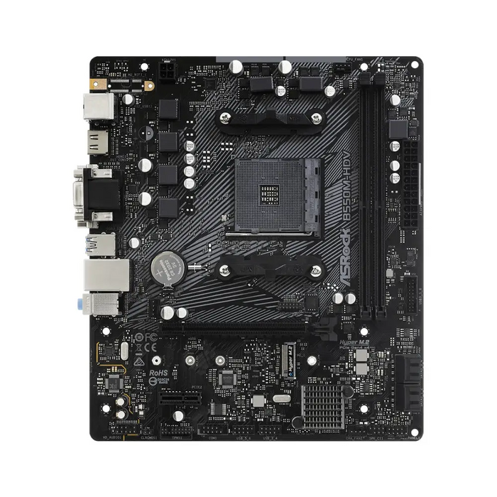 Asrock B550M-HDV - Дънни платки<<<ASROCK компоненти за компютри<<<ASROCK<<<PolyComp&&&Дънни платки AMD<<<Дънни