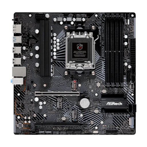 Asrock B650M Phantom Gaming Lightning - Дънни платки<<<ASROCK компоненти за компютри<<<ASROCK<<<PolyComp&&&Motherboards