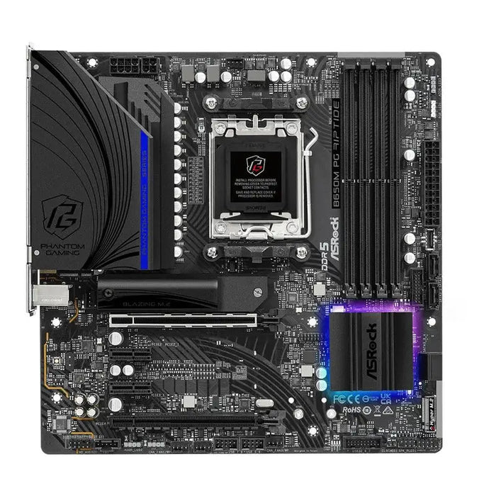 Asrock B650M Phantom Gaming Riptide - Дънни платки<<<ASROCK компоненти за компютри<<<ASROCK<<<PolyComp&&&Дънни