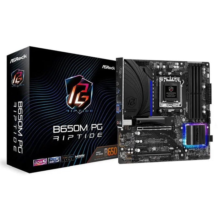 Asrock B650M Phantom Gaming Riptide - Дънни платки<<<ASROCK компоненти за компютри<<<ASROCK<<<PolyComp&&&Дънни