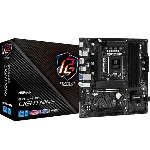 Asrock B760M PG Lightning Intel B760 LGA 1700 micro ATX