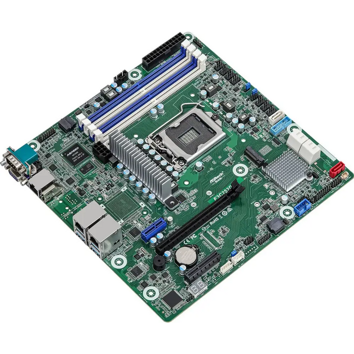 Asrock E3C252D4U motherboard Intel C252 LGA 1200 (Socket H5) micro ATX - INTEL server
