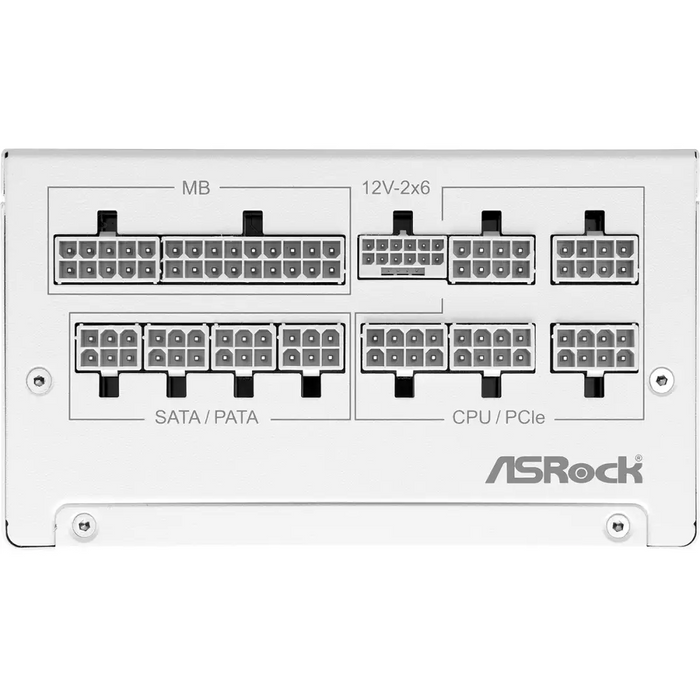 ASRock Steel Legend White 1000W 80+ Gold PSU - Захранвания<<<Компютърни компоненти<<<ValiAPI&&&Компютър Мрежи и