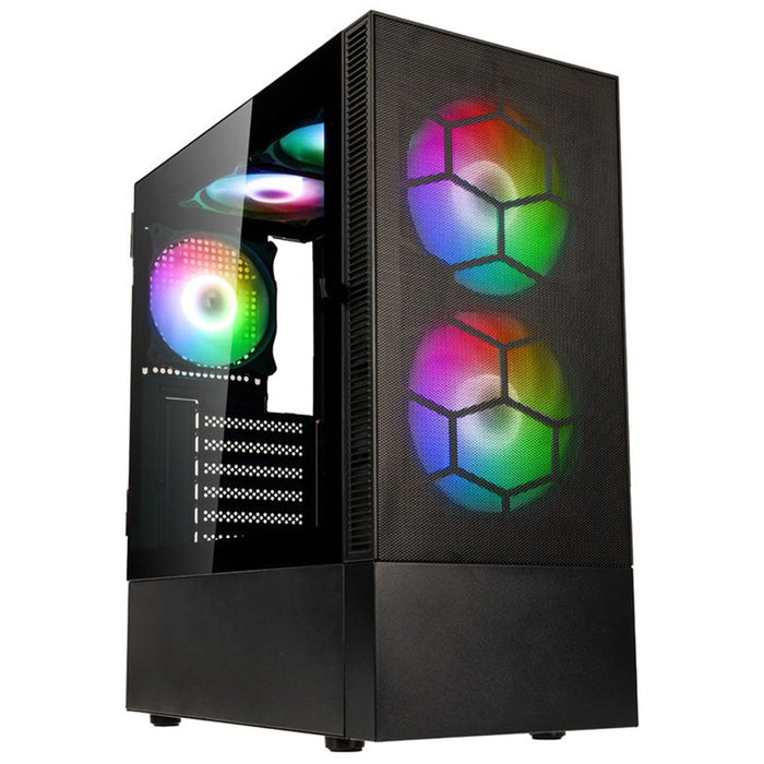 Gaming desktop computer GPLAY STRIKE AMD RYZEN 7 5700, NVIDIA GEFORCE RTX 3050 ECO, RAM 8+8 GB, 3200 MHz