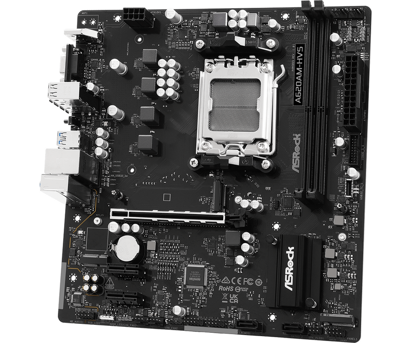 ASRock A620AM-HVS DDR5 Socket AM5 Motherboard