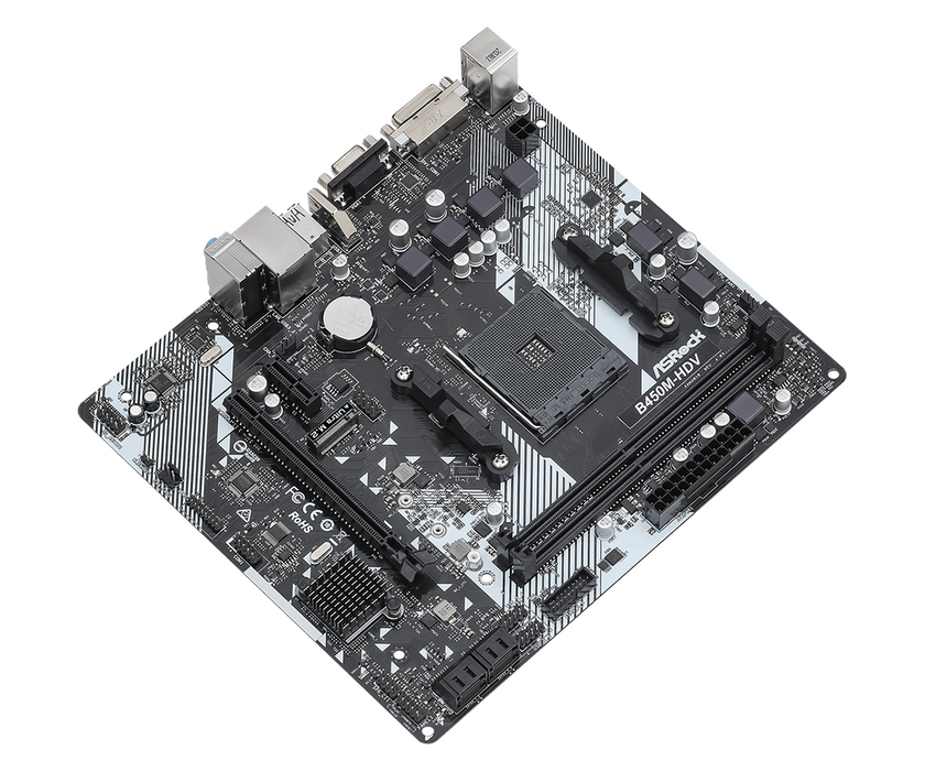 ASROCK B450M-HDV R4.0 motherboard