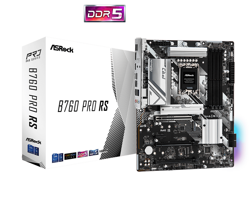 ASRock B760 Pro RS DDR5 motherboard