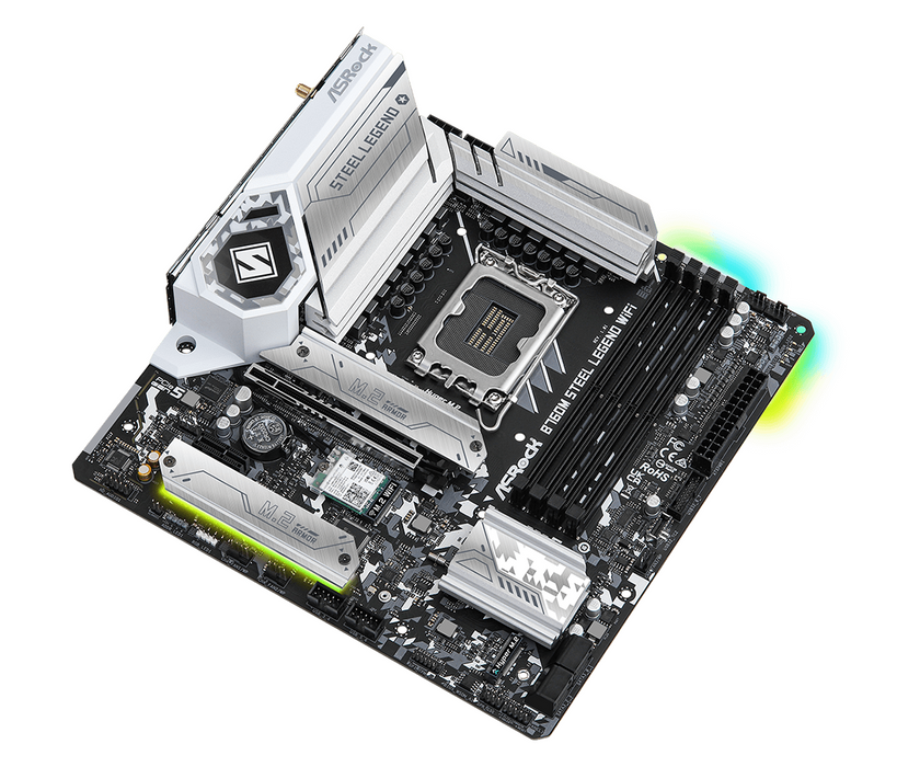 ASRock B760M Steel Legend WIFI DDR5 motherboard