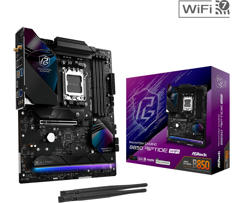 Motherboard ASRock B850 RIPTIDE WIFI7 socket AM5