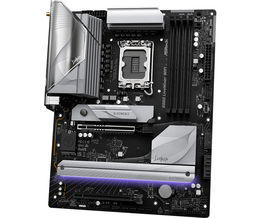 Motherboard ASRock B860 LiveMixer WIFI 6E, LGA 1851