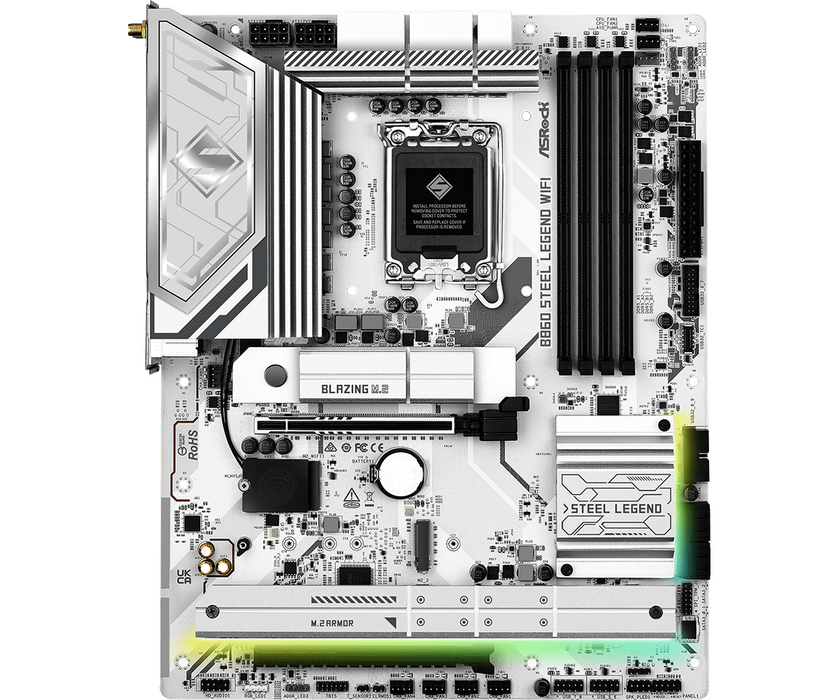 Motherboard ASRock B860 STEEL LEGEND WIFI 6E, LGA 1851