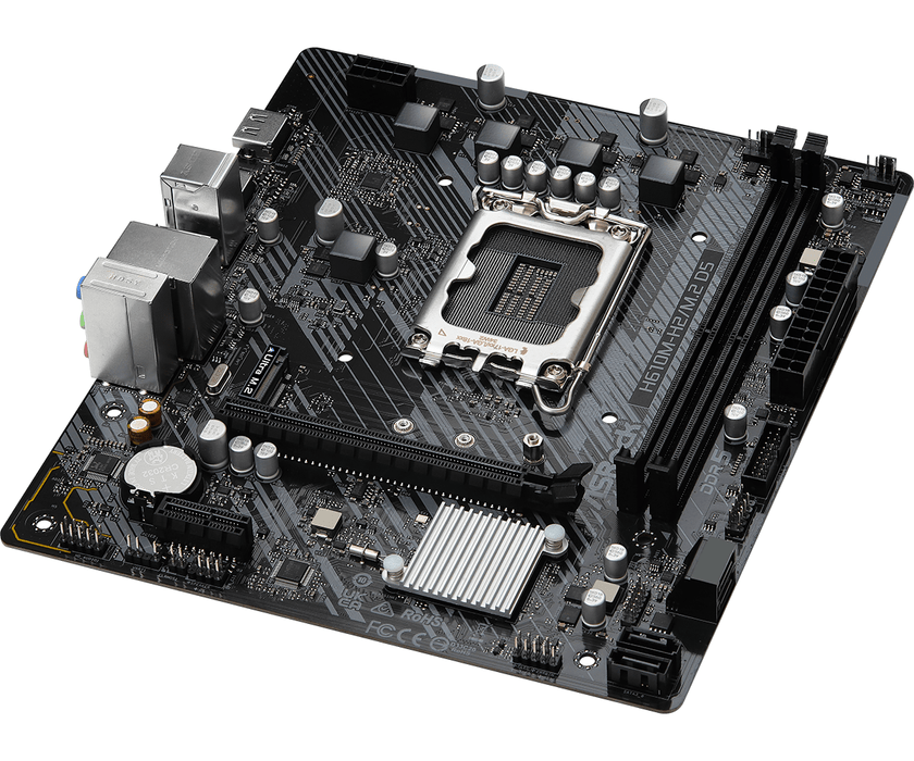 Motherboard ASRock H610M-H2/M.2, DDR5, mATX